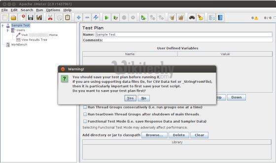  process to run test plan